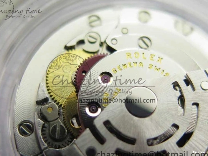 MiroTime 0116 Submariner Phantomlab Transparent KZF Best Edition Black Dial on White Rubber Strap VR StreetReady 2567